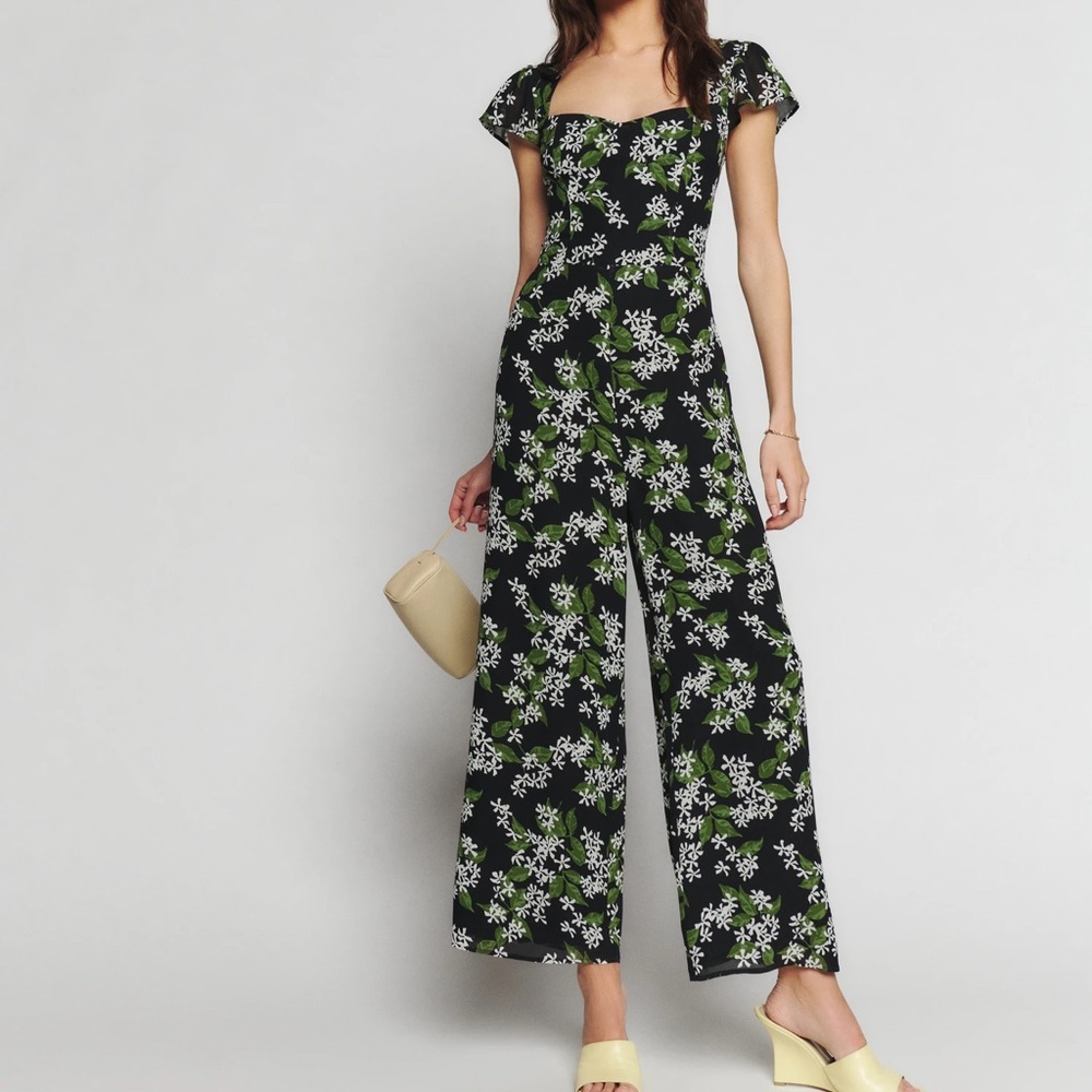 Reformation Luna Jumpsuit size 10